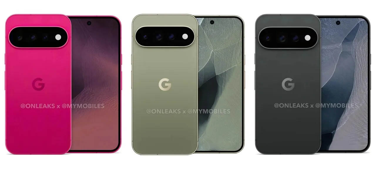 谷歌 Pixel 11/Pro/ Pro XL 手机渲染图曝光：均配 4 种颜色