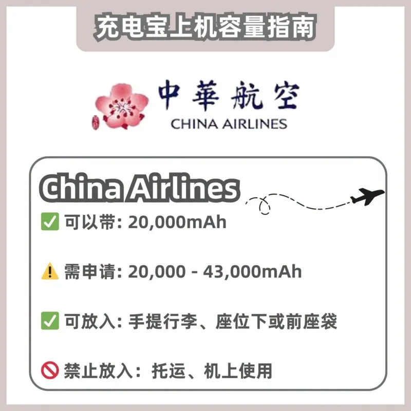 出国前必看！充电宝上机容量指南！必须知的容量限制！3秒看懂！