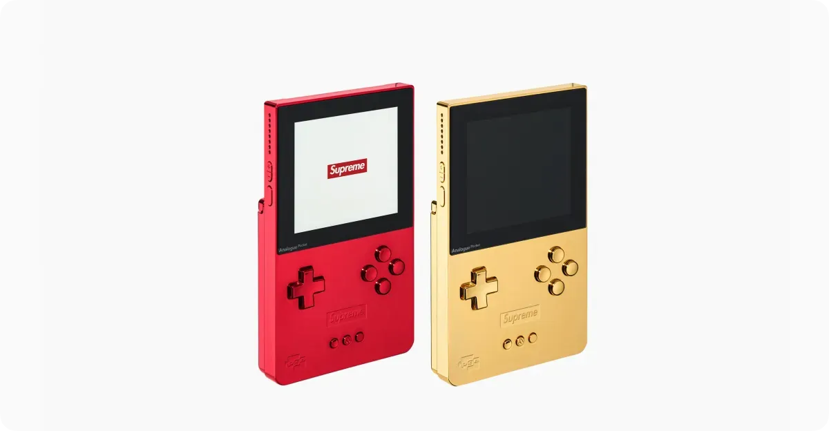 Analogue Pocket 推出 Supreme 红金配色版本