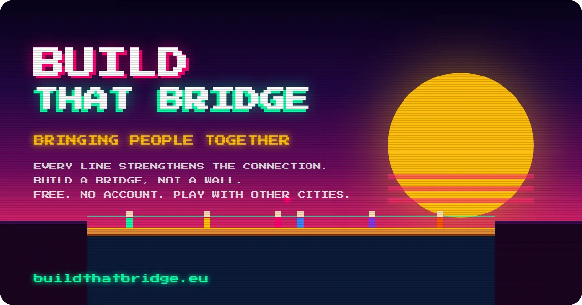 游戏推荐｜《Build that Bridge》让陌生玩家一起消方块搭桥